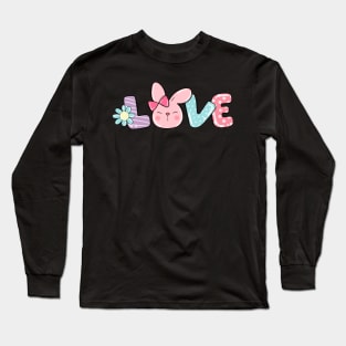 Bunny Love Spring Long Sleeve T-Shirt